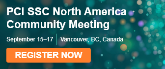 2026 PCI SSC North America Community Meeting - 15th Sep