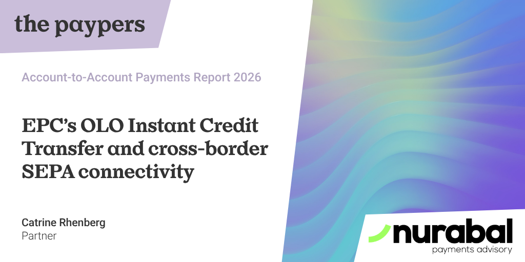 EPC’s One Leg Out (OLO) Instant Credit Transfer – and cross-border SEPA connectivity