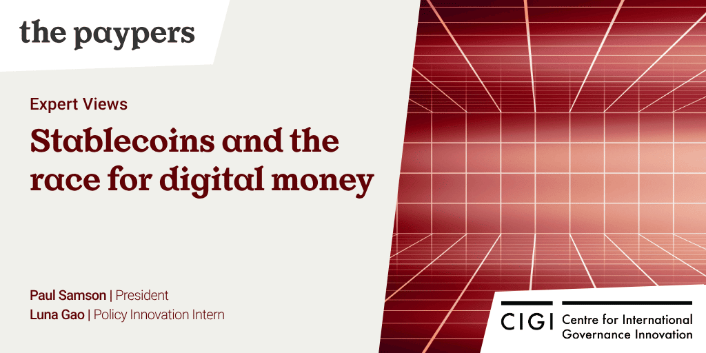 Stablecoins and the race for digital money