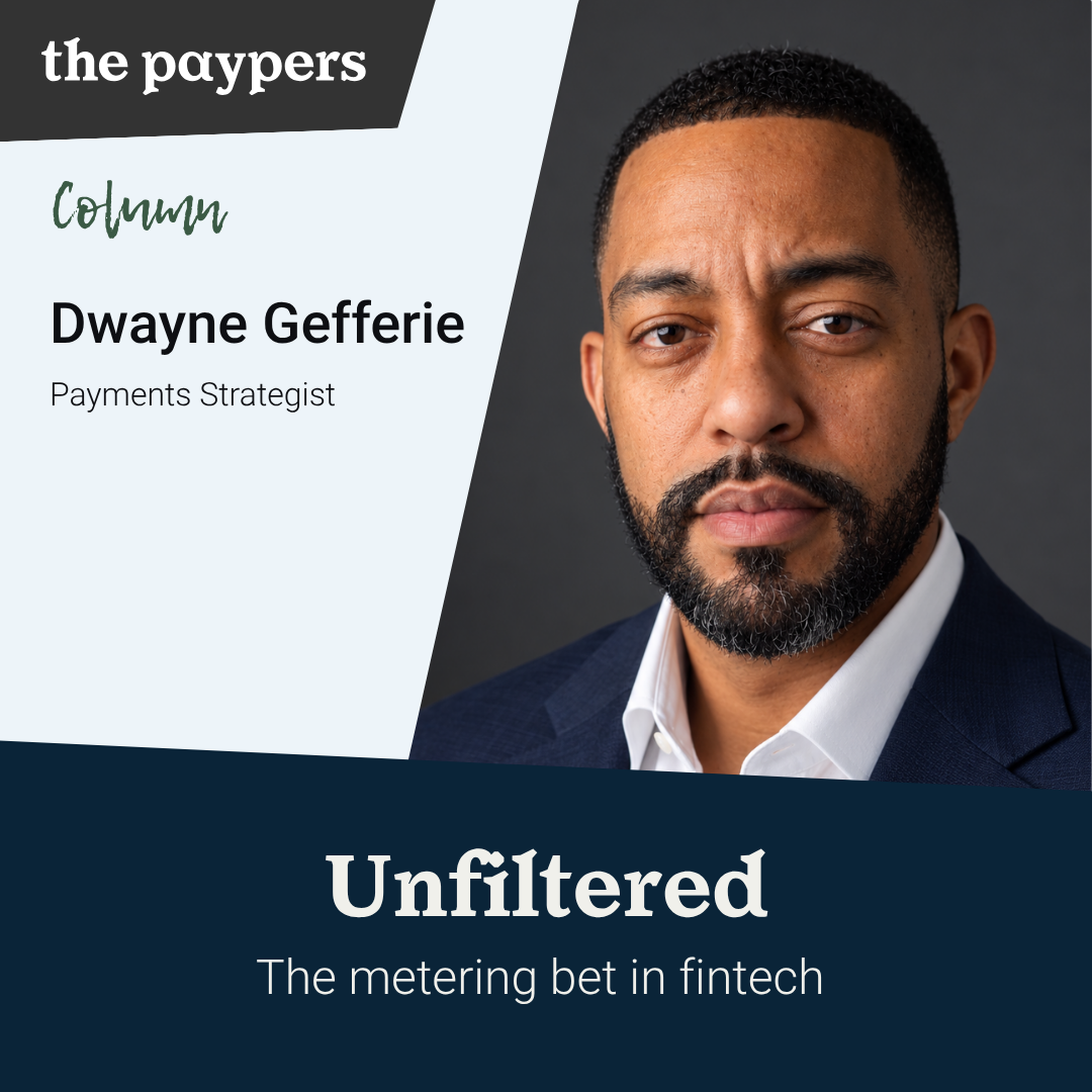 Unfiltered: the metering bet in fintech