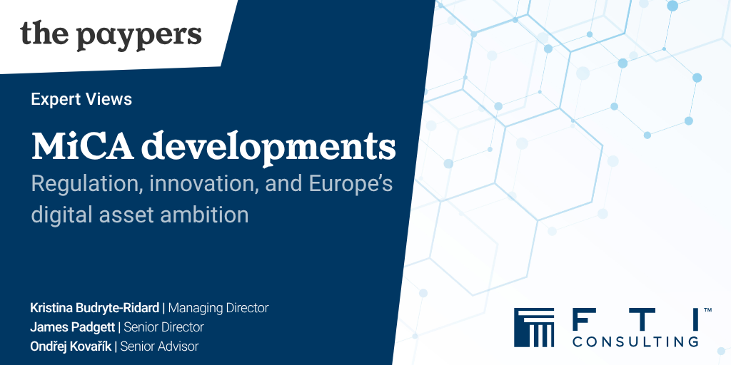 MiCA developments: regulation, innovation, and Europe’s digital asset ambition