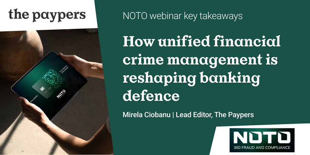 Breaking down silos: how unified financial crime management is reshaping banking defence