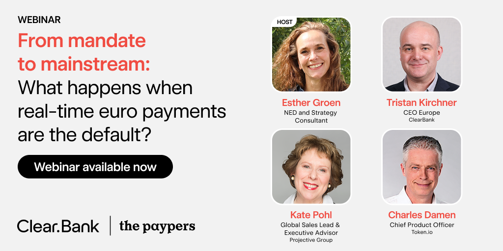 From mandate to mainstream: What happens when real-time euro payments are the default?
