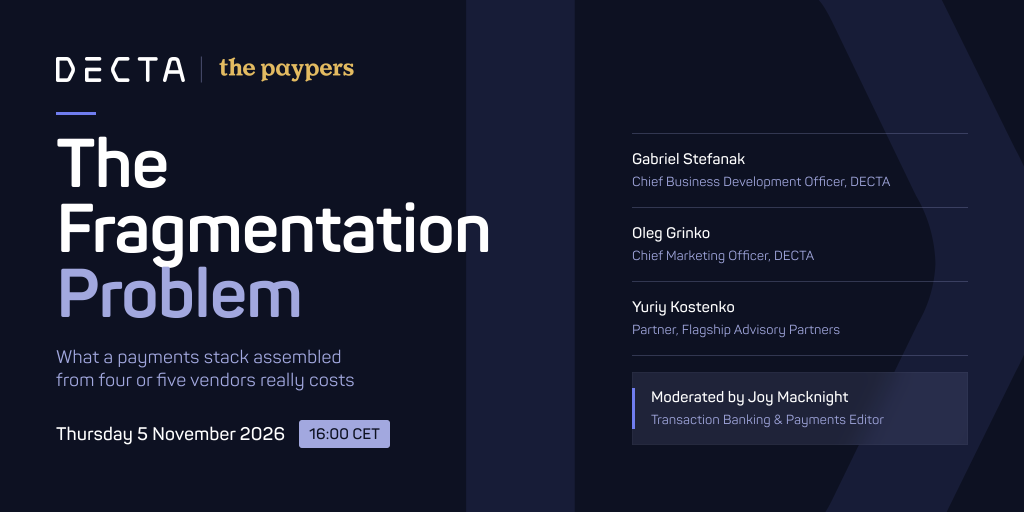 The fragmentation problem: what a payments stack assembled from four or five vendors really costs