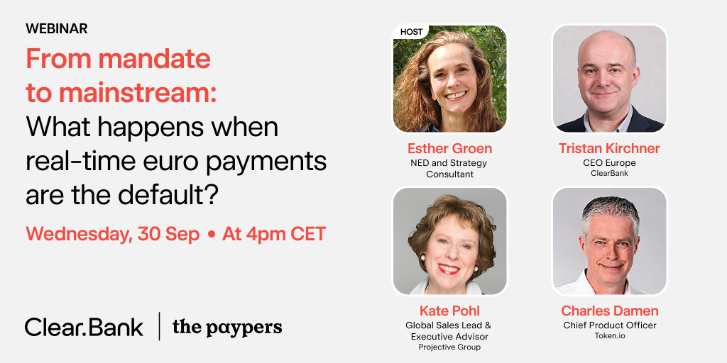 From mandate to mainstream: What happens when real-time euro payments are the default?