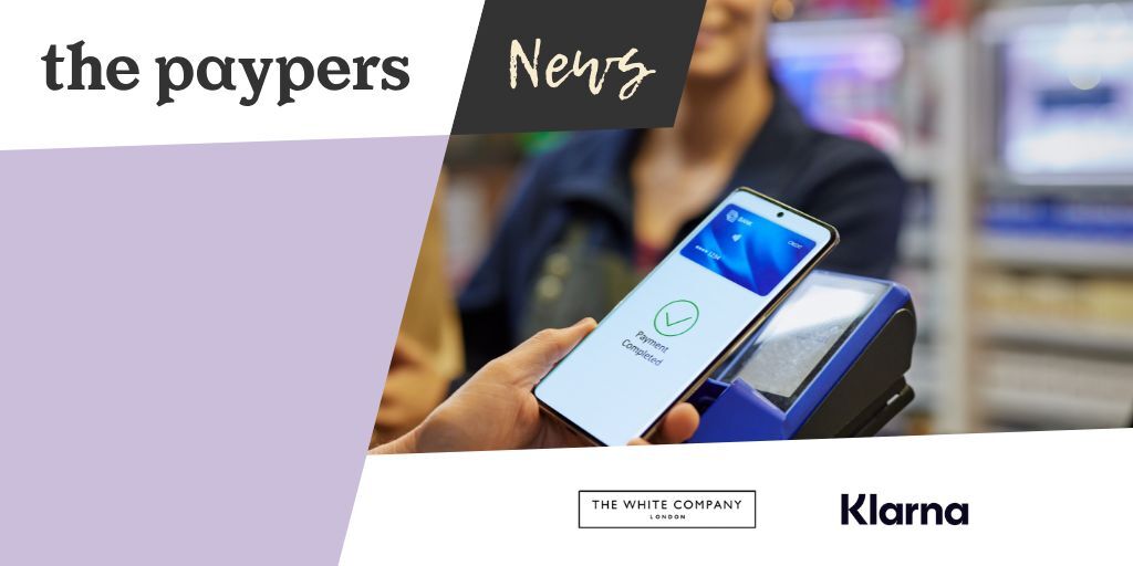Klarna payment options go live at The White Company
