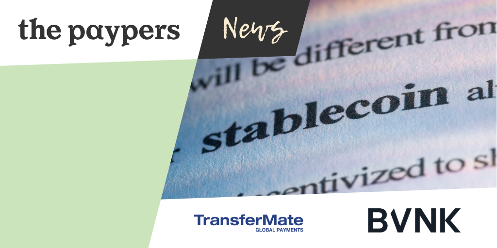 TransferMate selects BVNK as stablecoin infrastructure partner for B2B payments