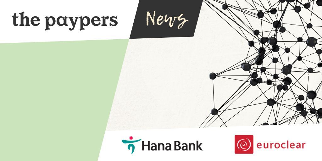 Hana Bank issues USD 100 million digital bond on Euroclear blockchain
