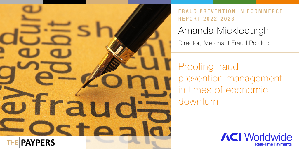 Proofing fraud prevention management in times of economic downturn