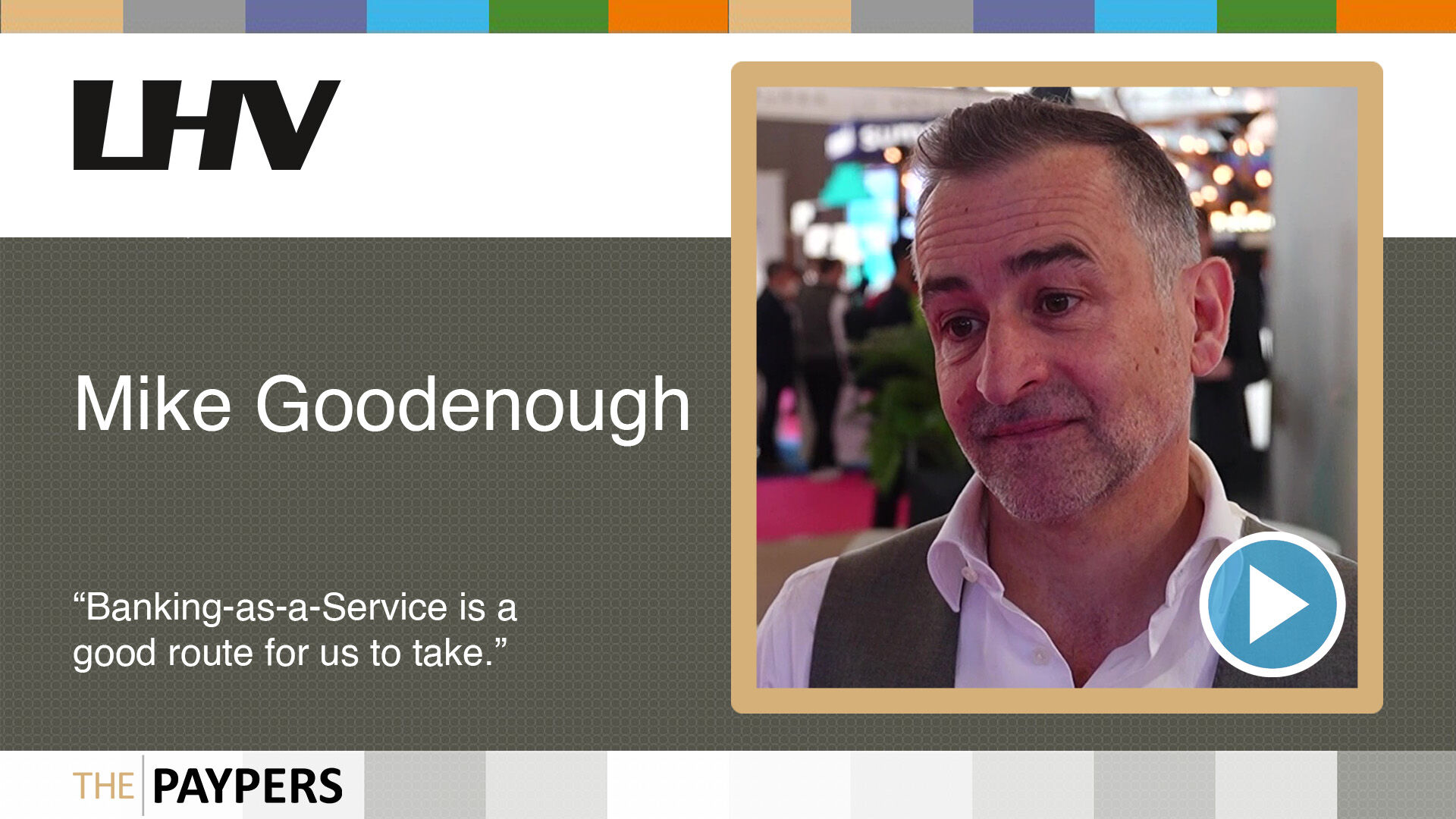 Video interview Money 20/20: LHV's approach to banking innovation and expansion