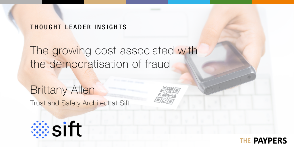 The growing cost associated with the democratisation of fraud